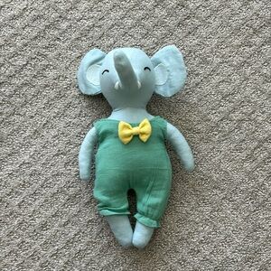 Handmade Swedish Elephant Lovie